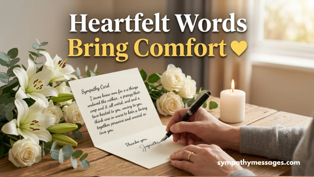 What to Write in a Sympathy Card: 250+ Heartfelt Messages & Examples