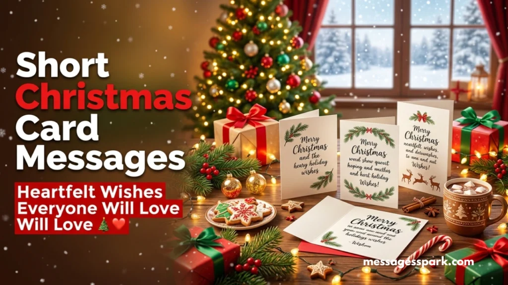 220+ Short Christmas Card Messages That Everyone Will Love