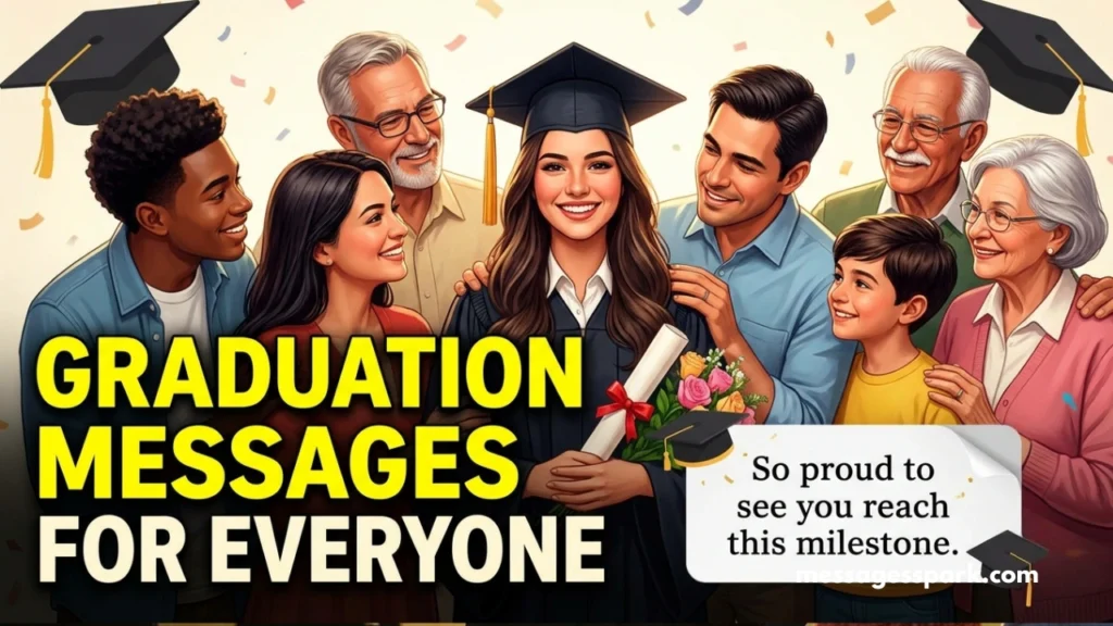 250+ Short & Sweet Graduation Messages to Celebrate Their Big Achievement 🎓