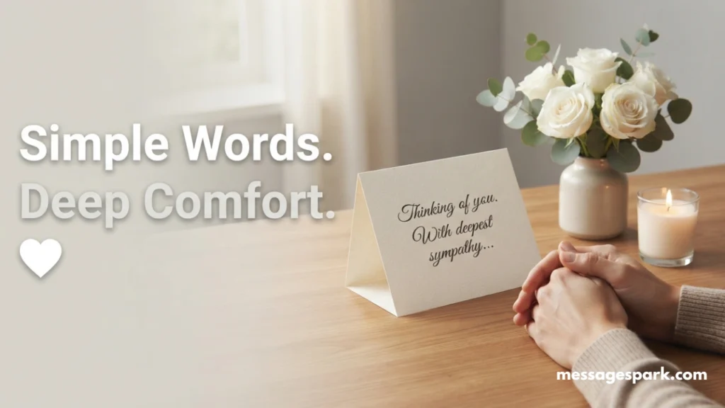 320+ Sympathy Card Messages for Loss: Heartfelt Words of Comfort