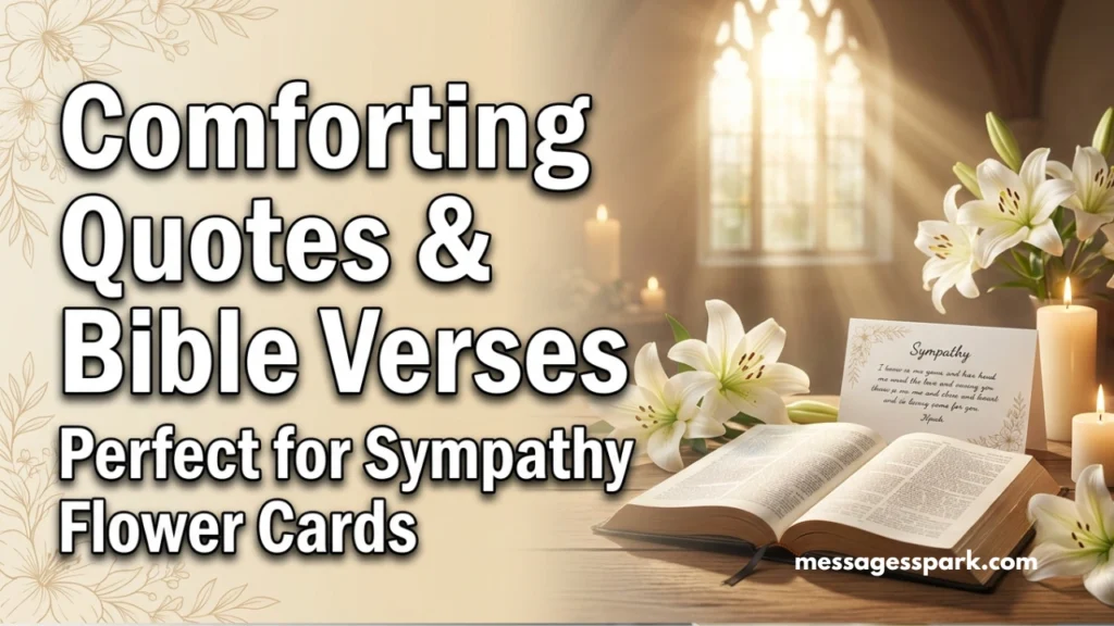 299+ Sympathy Card Messages for Flowers (Heartfelt & Thoughtful)