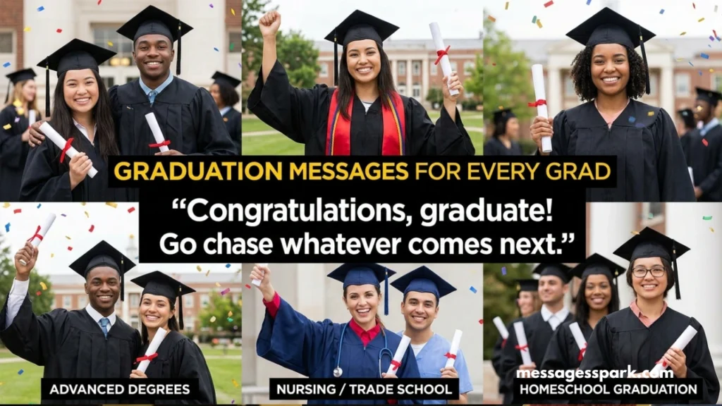 250+ Short & Sweet Graduation Messages to Celebrate Their Big Achievement 🎓