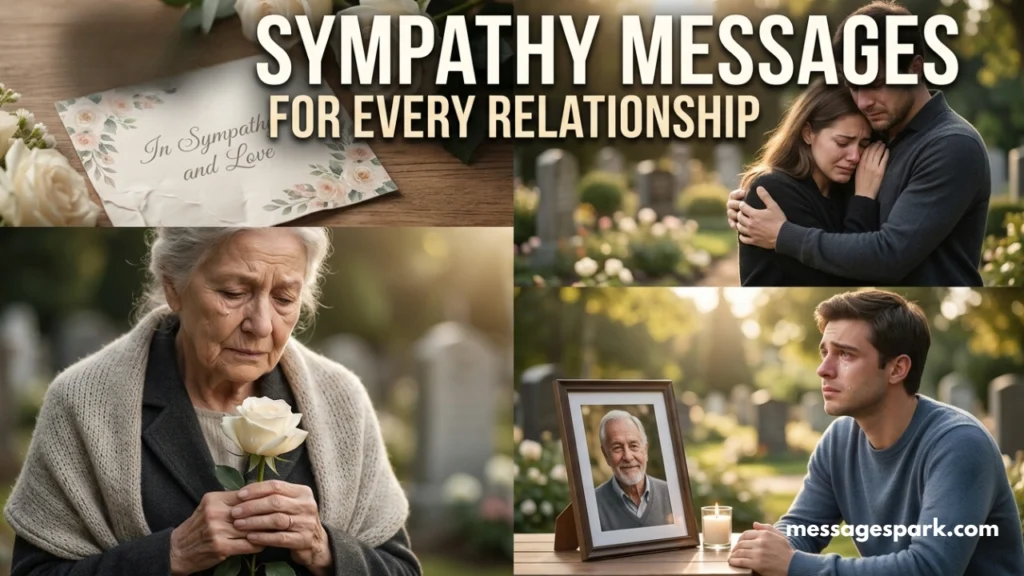 250+ Sympathy Messages to Express Your Heartfelt Condolences