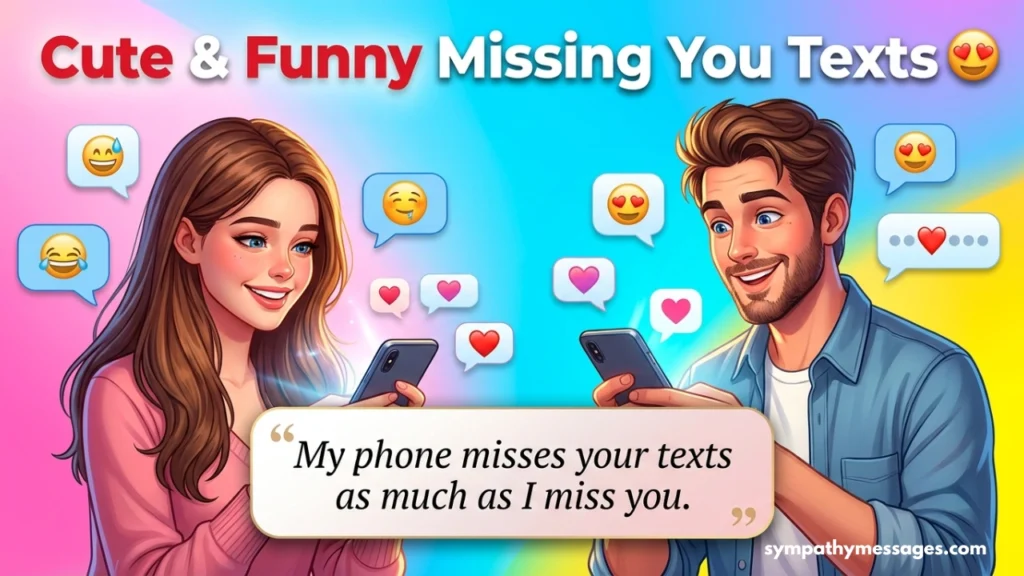 220+ Emotional Missing You Messages for Him That Will Touch His Heart