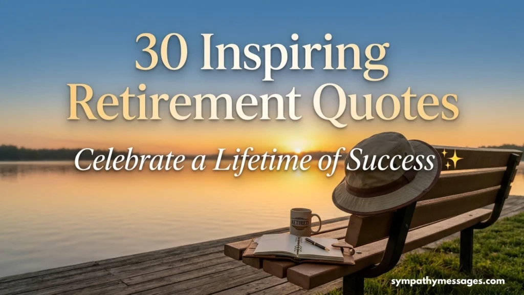 150+ Emotional Retirement Messages to Celebrate a New Chapter with Heart