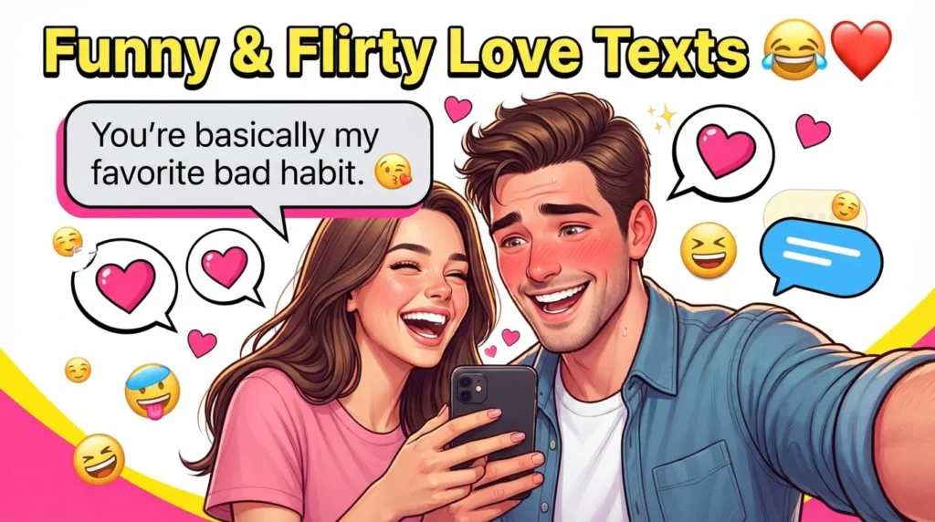 250+ Crazy Love Messages for Him to Make Him Smile, Blush & Fall Harder ❤️