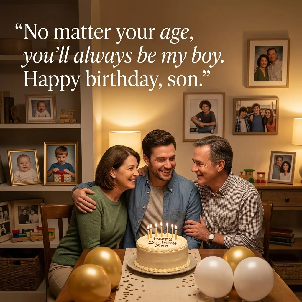 Birthday Messages for Son by Age and Milestone