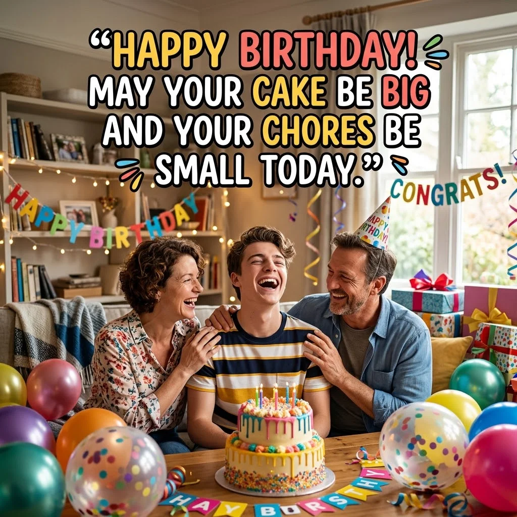 Funny and Playful Birthday Messages for Son