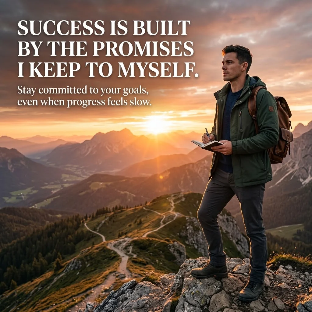 Motivational Messages About Commitment to Goals and Success