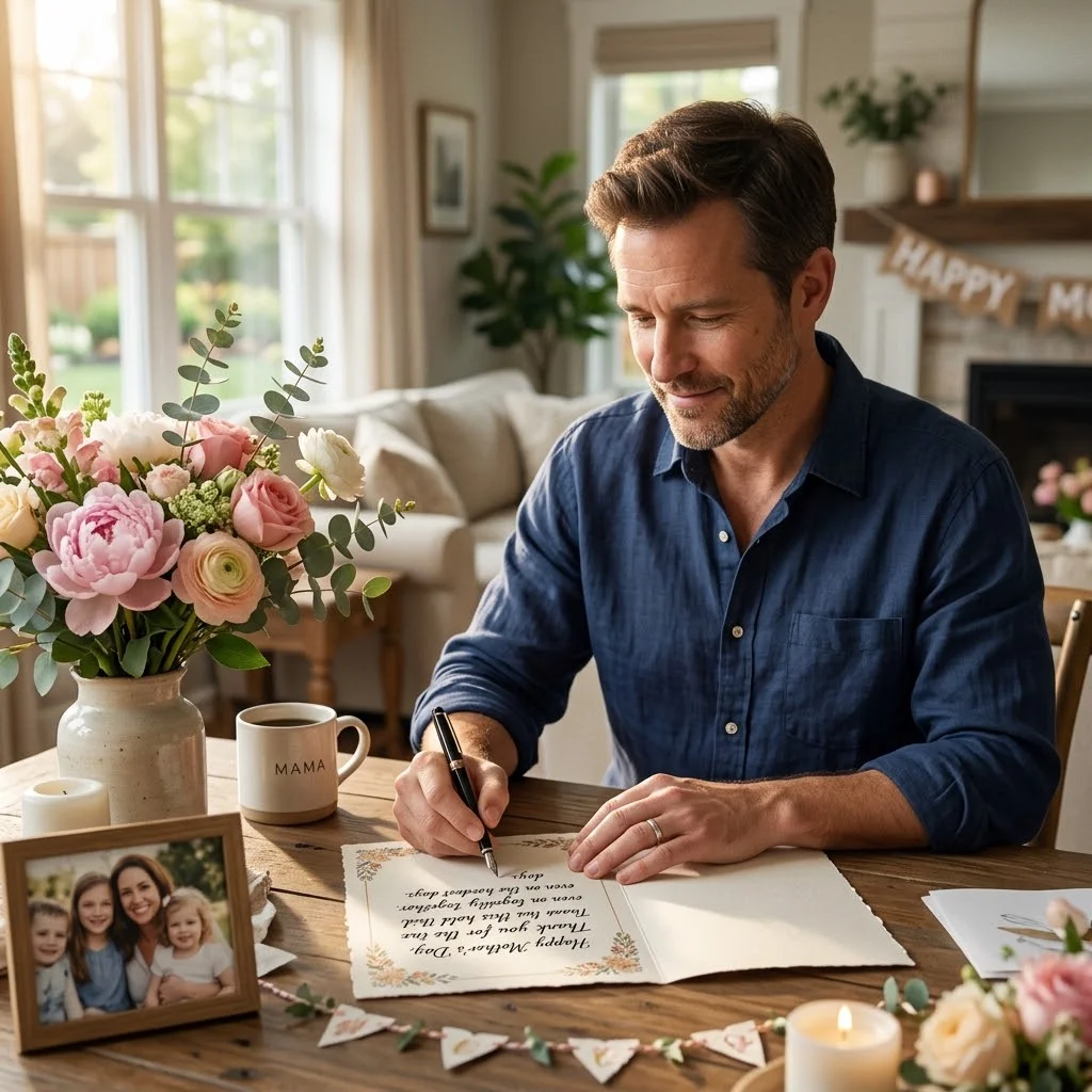 What to Write in a Mother's Day Card for Your Wife