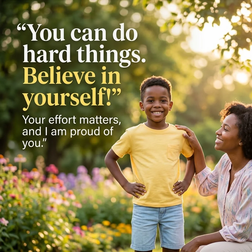 Encouraging Messages for Kids to Build Confidence