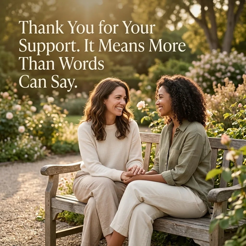 Thank You Messages for Support and Encouragement