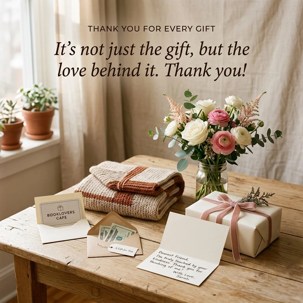 Thank You Messages for Every Type of Gift