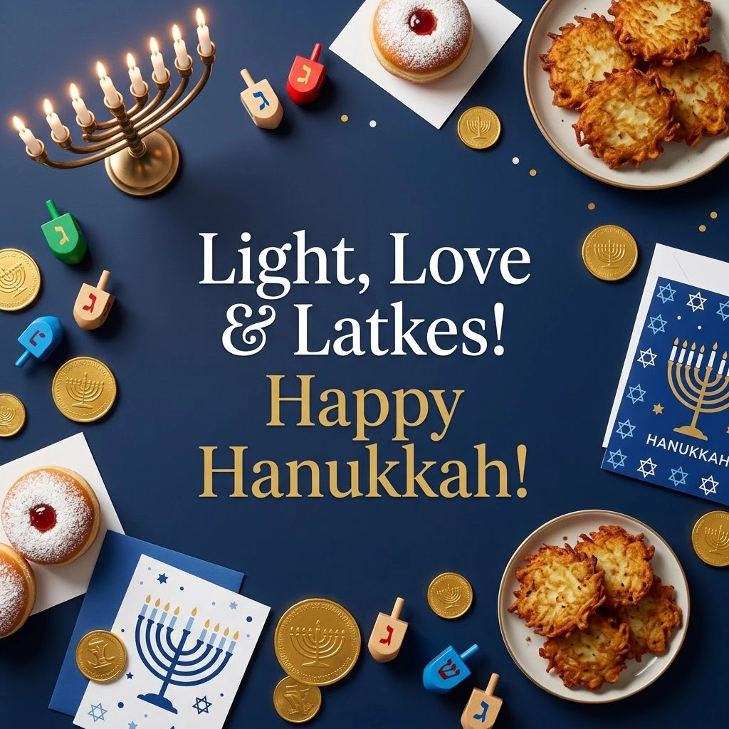 Heartfelt Hanukkah Messages for Family and Friends
