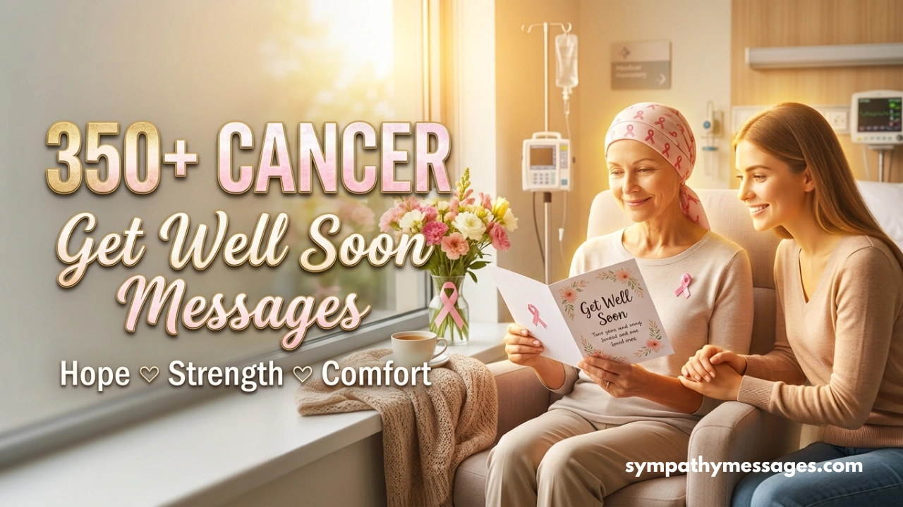 350+ Cancer Get Well Soon Messages to Bring Hope, Strength & Comfort 💖