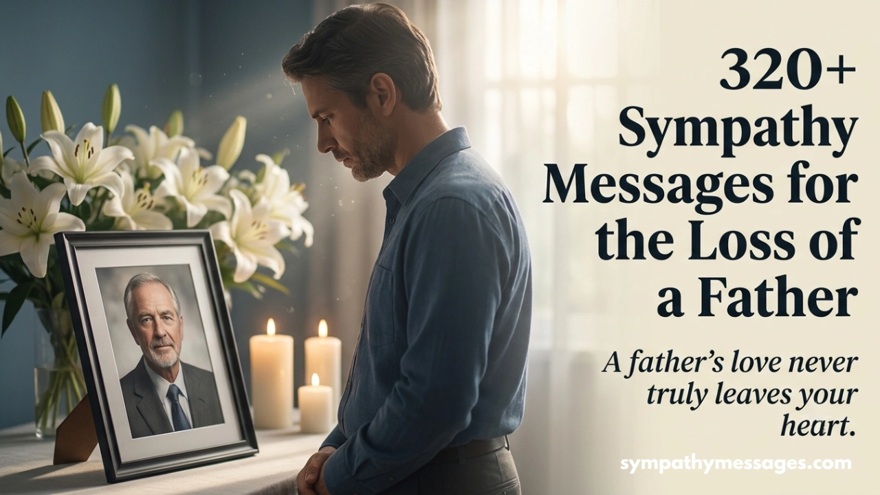 320+ Sympathy Messages for the Loss of a Father (Heartfelt & Comforting)