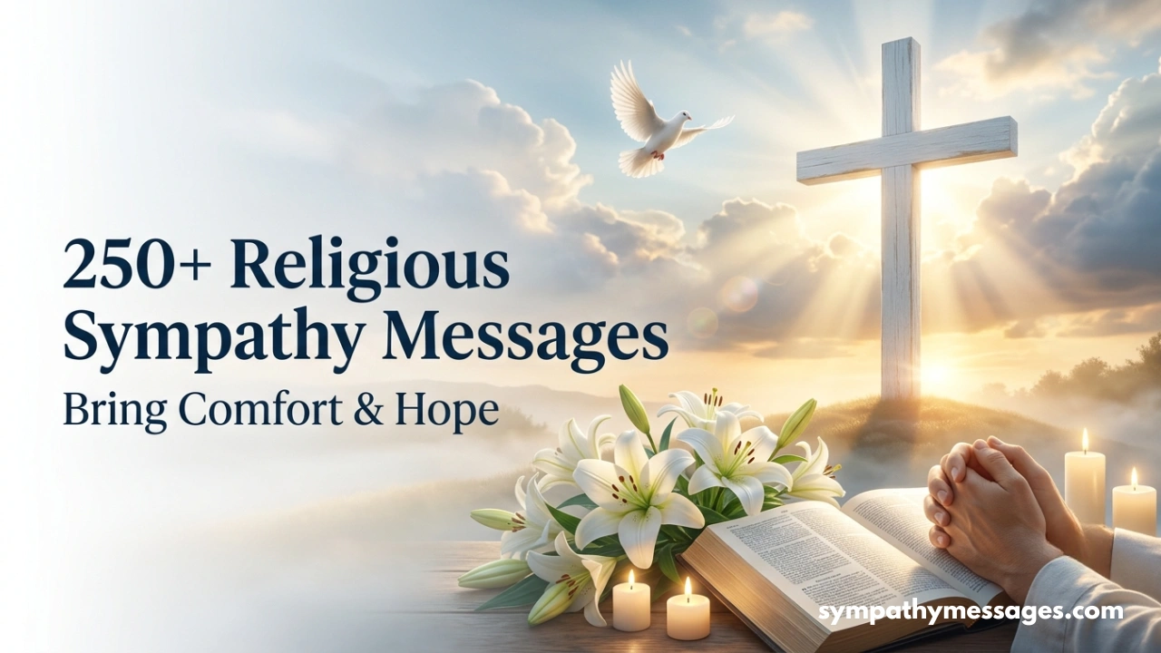 250+ Religious Sympathy Messages to Bring Comfort and Hope