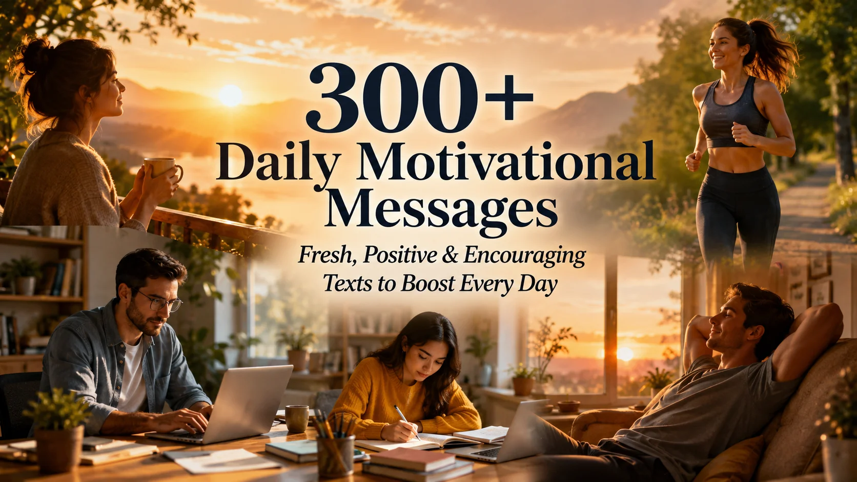300+ Daily Motivational Messages: Fresh, Positive & Encouraging Texts to Boost Every Day