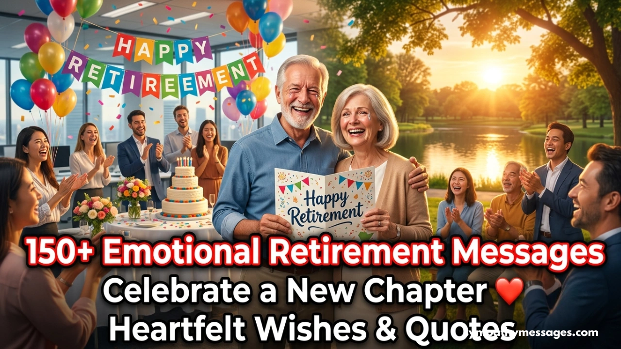 150+ Emotional Retirement Messages to Celebrate a New Chapter with Heart