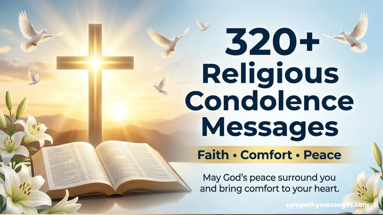 320+ Religious Condolence Messages to Bring Faith, Comfort & Peace