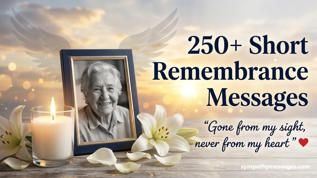 250+ Short Remembrance Messages for a Death Anniversary to Honor a Loved One