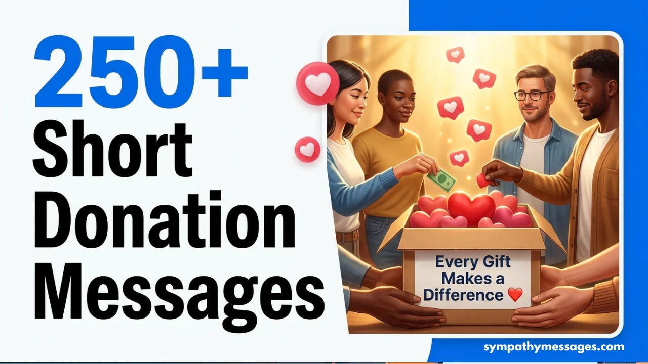 250+ Short Donation Messages to Inspire Generosity & Gratitude
