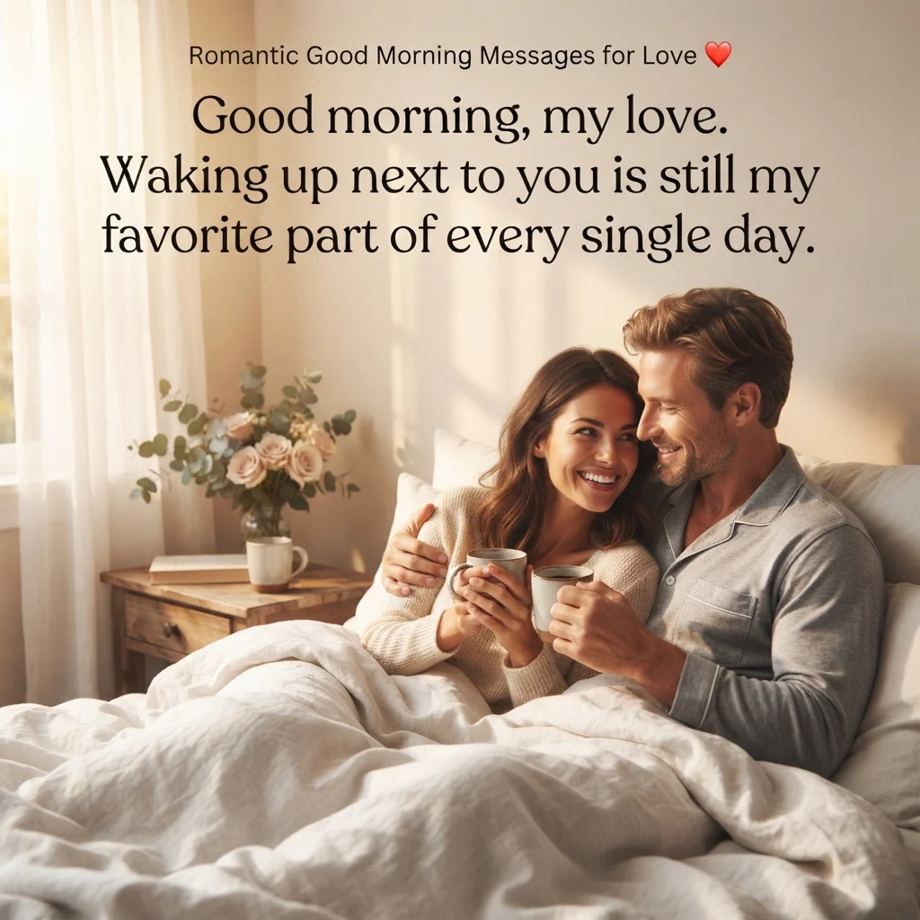 Romantic Good Morning Messages for Love