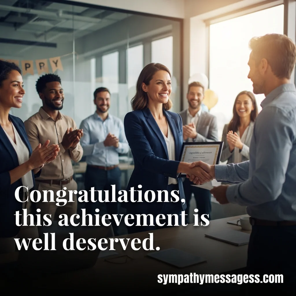 Motivational Messages for Employees After a Promotion or Achievement
