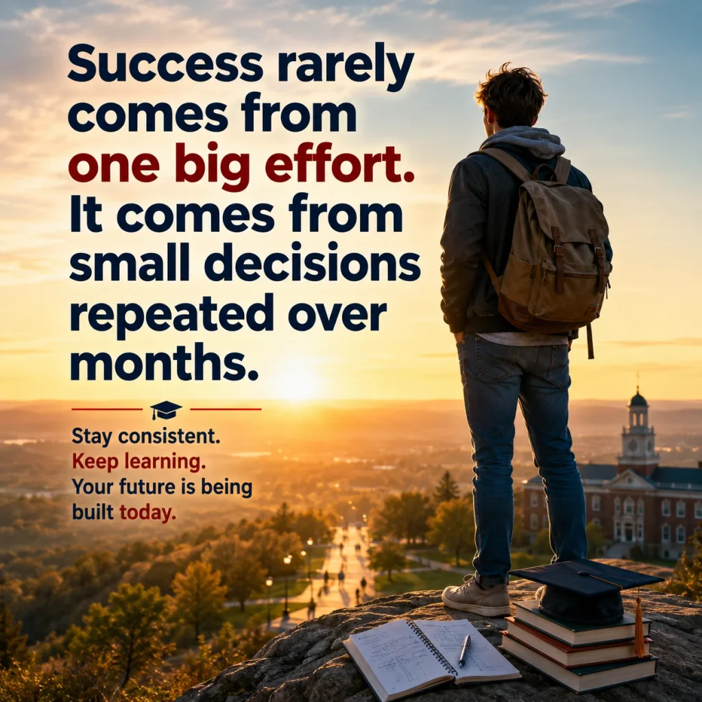 Success-Focused Motivational Messages for Students