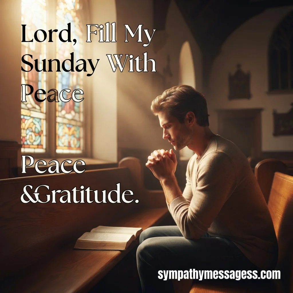 Motivational Prayer Messages for Sunday Blessings and Reflection