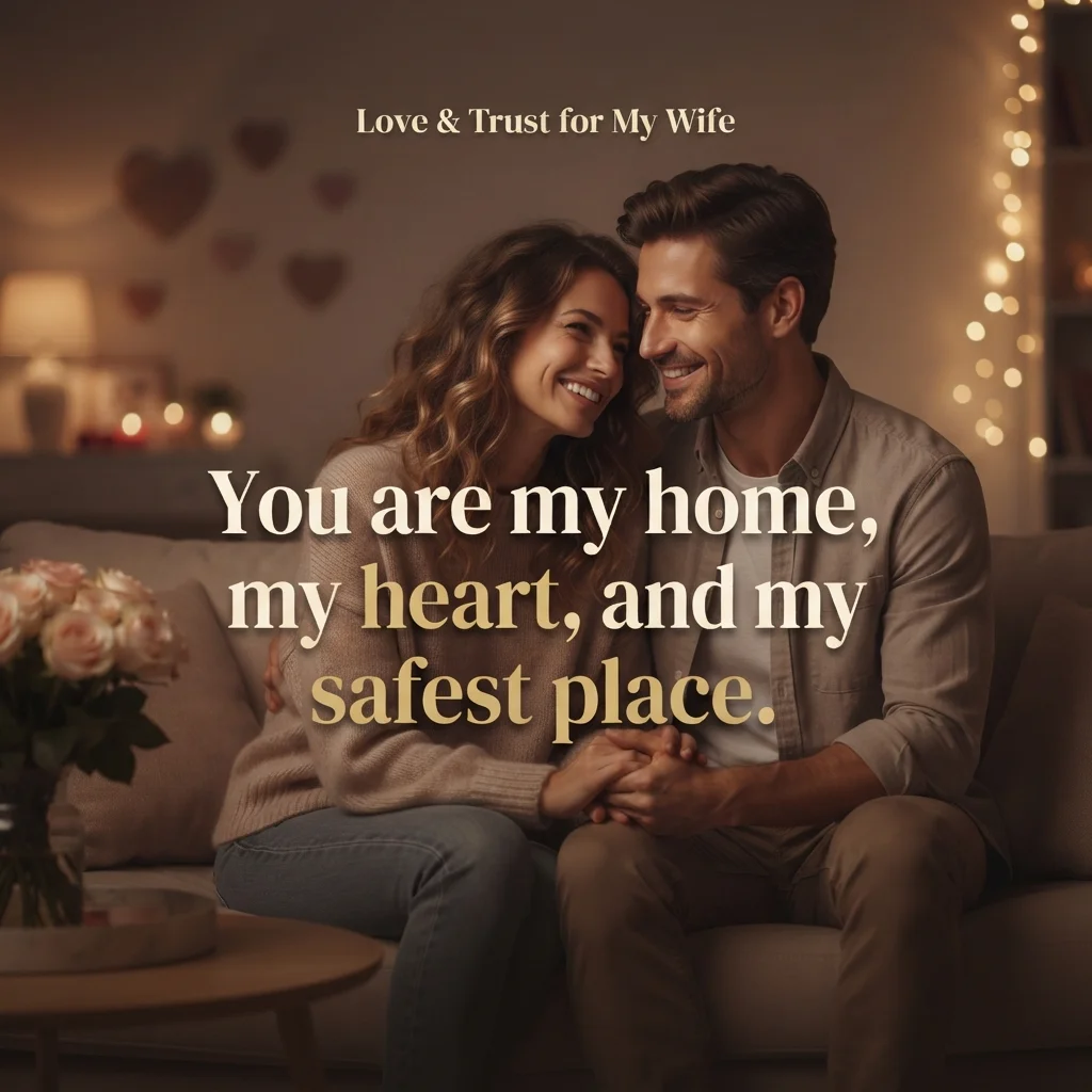 Short and Sweet Love and Trust Messages for My Wife