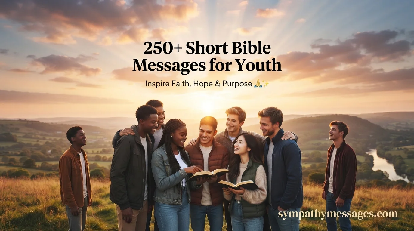 250+ Short Bible Messages for Youth to Inspire Faith, Hope & Purpose 🙏✨