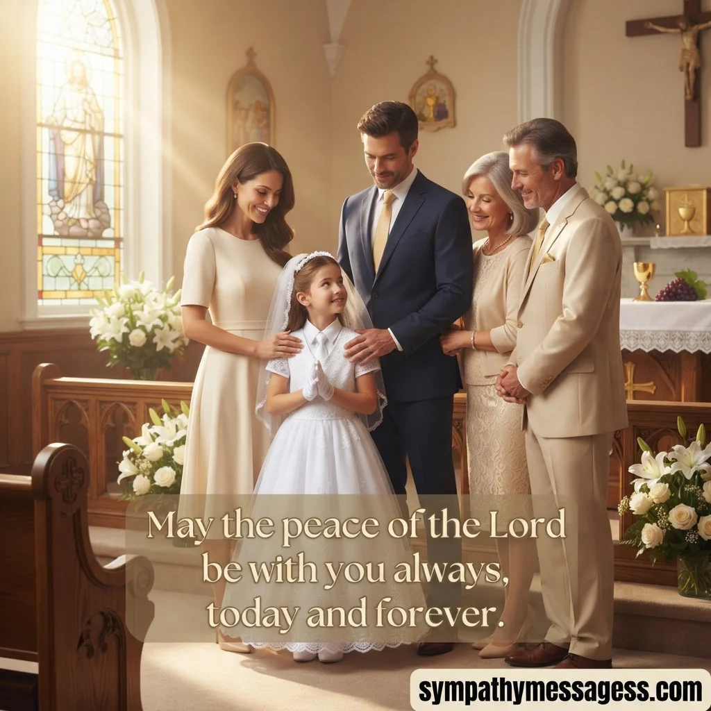 Short Communion Messages from Parents & Godparents