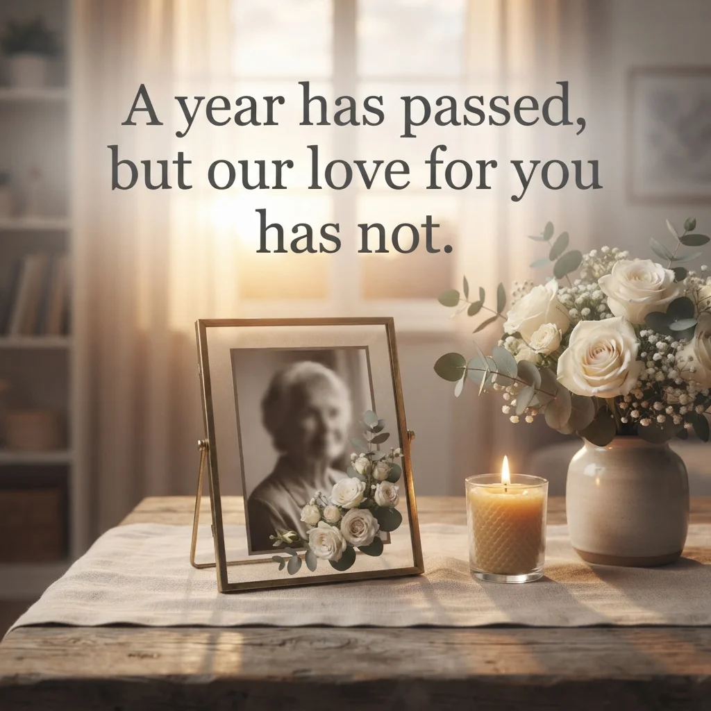 Short Memorial Messages for a Death Anniversary