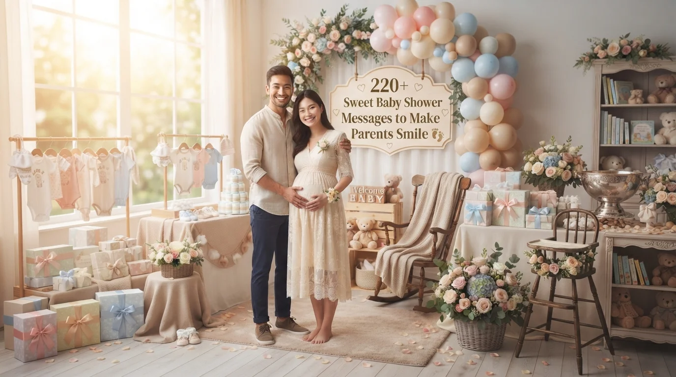 220+ Sweet Messages for a Baby Shower to Make Parents Smile
