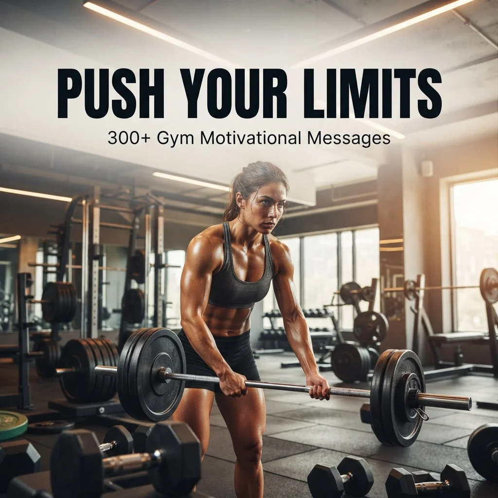 300+ Gym Motivational Messages: Powerful, High-Energy & Fitness-Driven Texts to Push Your Limits