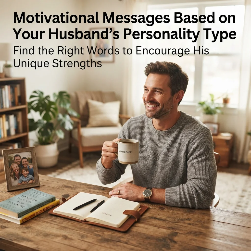 Motivational Messages Based on Your Husband's Personality Type