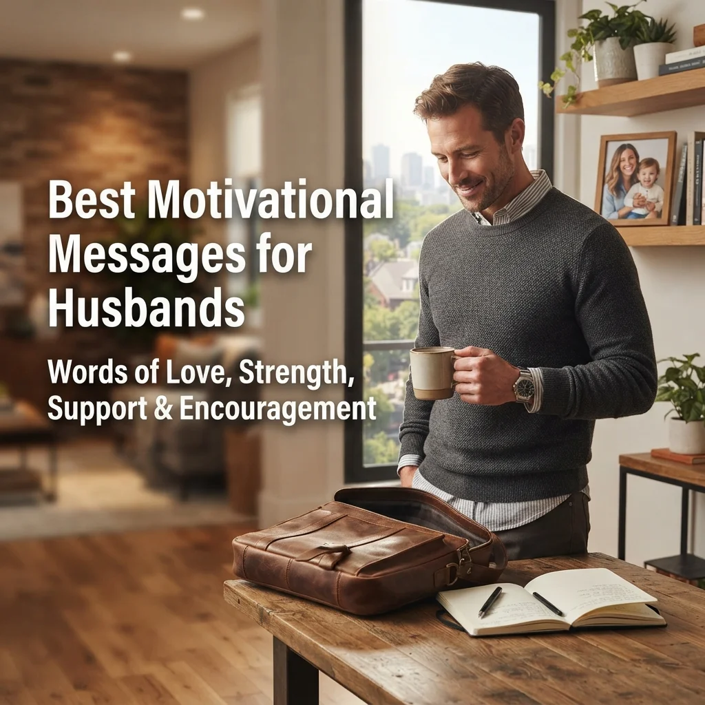 Best Motivational Messages for Husbands Organized by Need & Personality