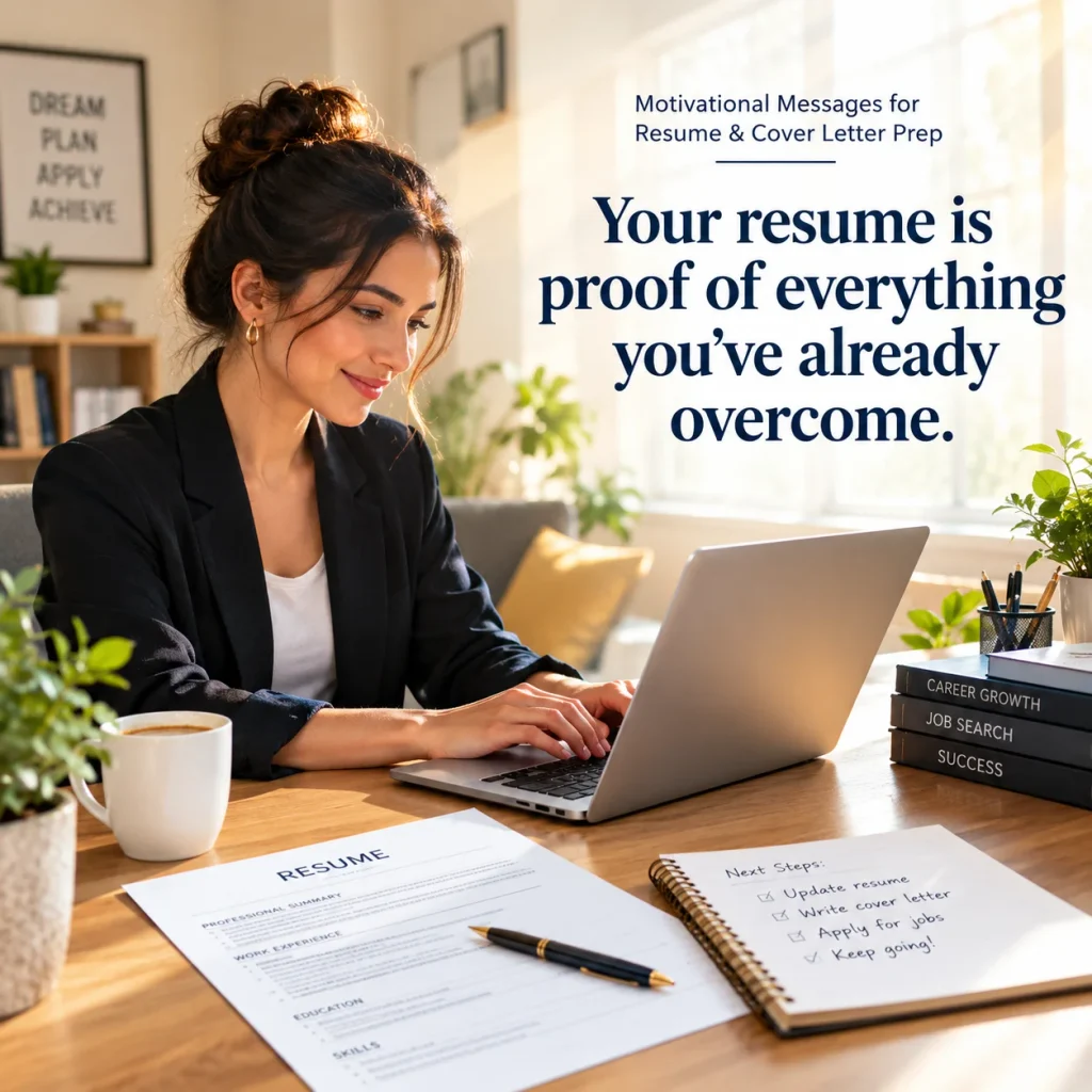 Short Motivational Messages for Job Seekers