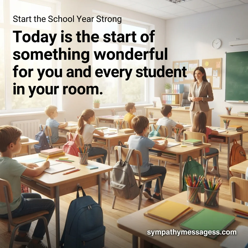 Motivational Messages for Teachers to Start the School Year Strong