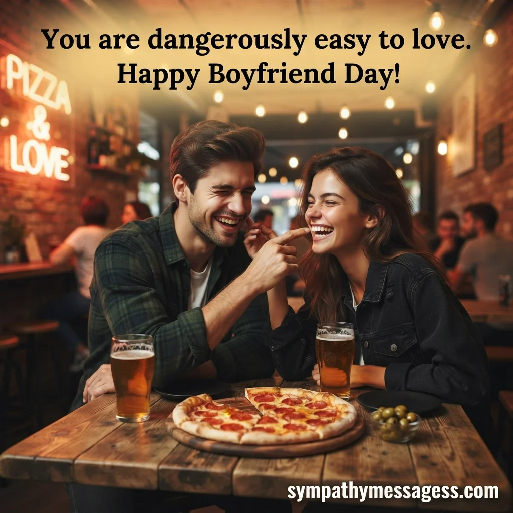 Funny & Flirty National Boyfriend Day Messages