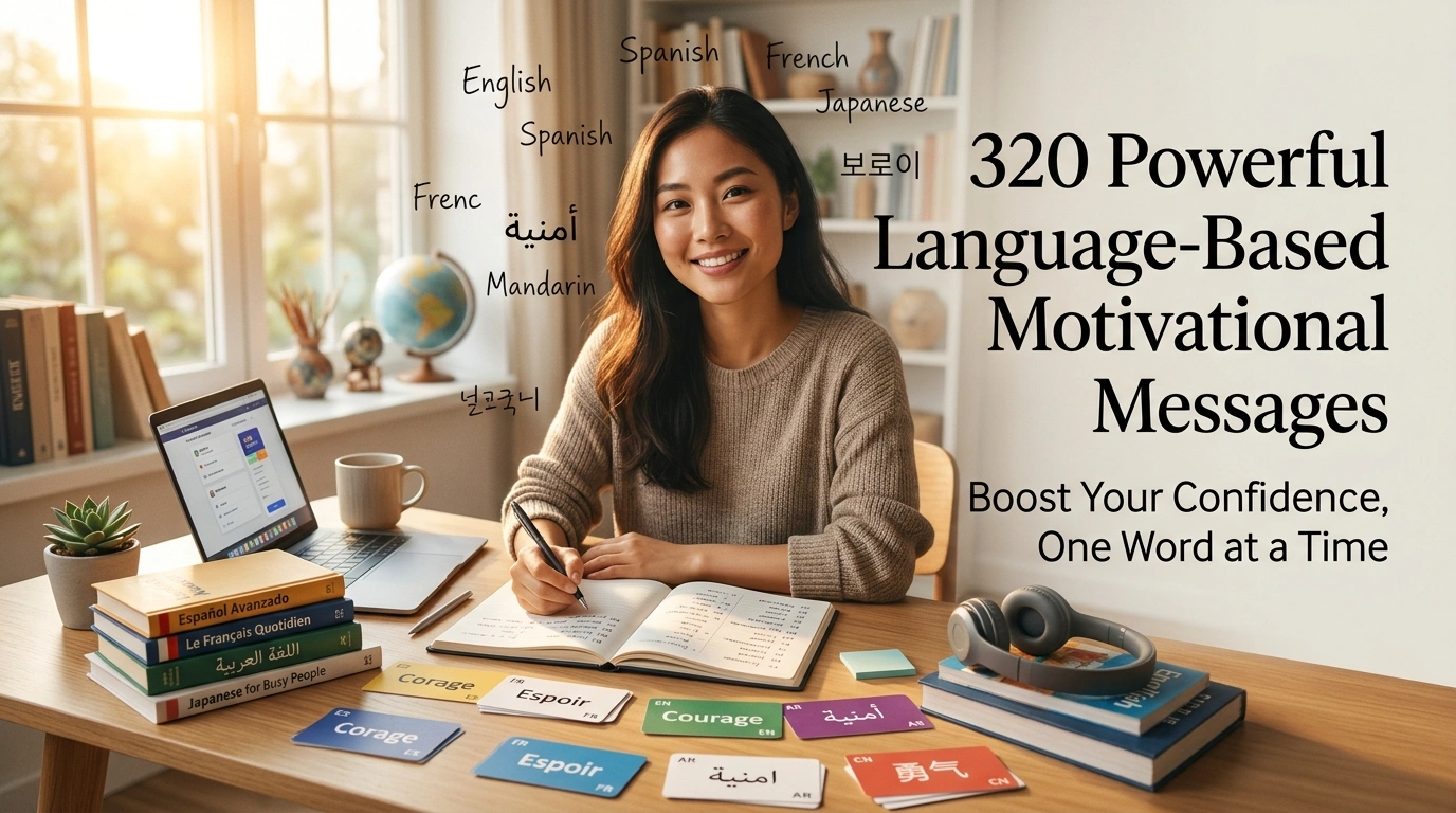 320+Powerful Language-Based Motivational Messages to Boost Your Confidence