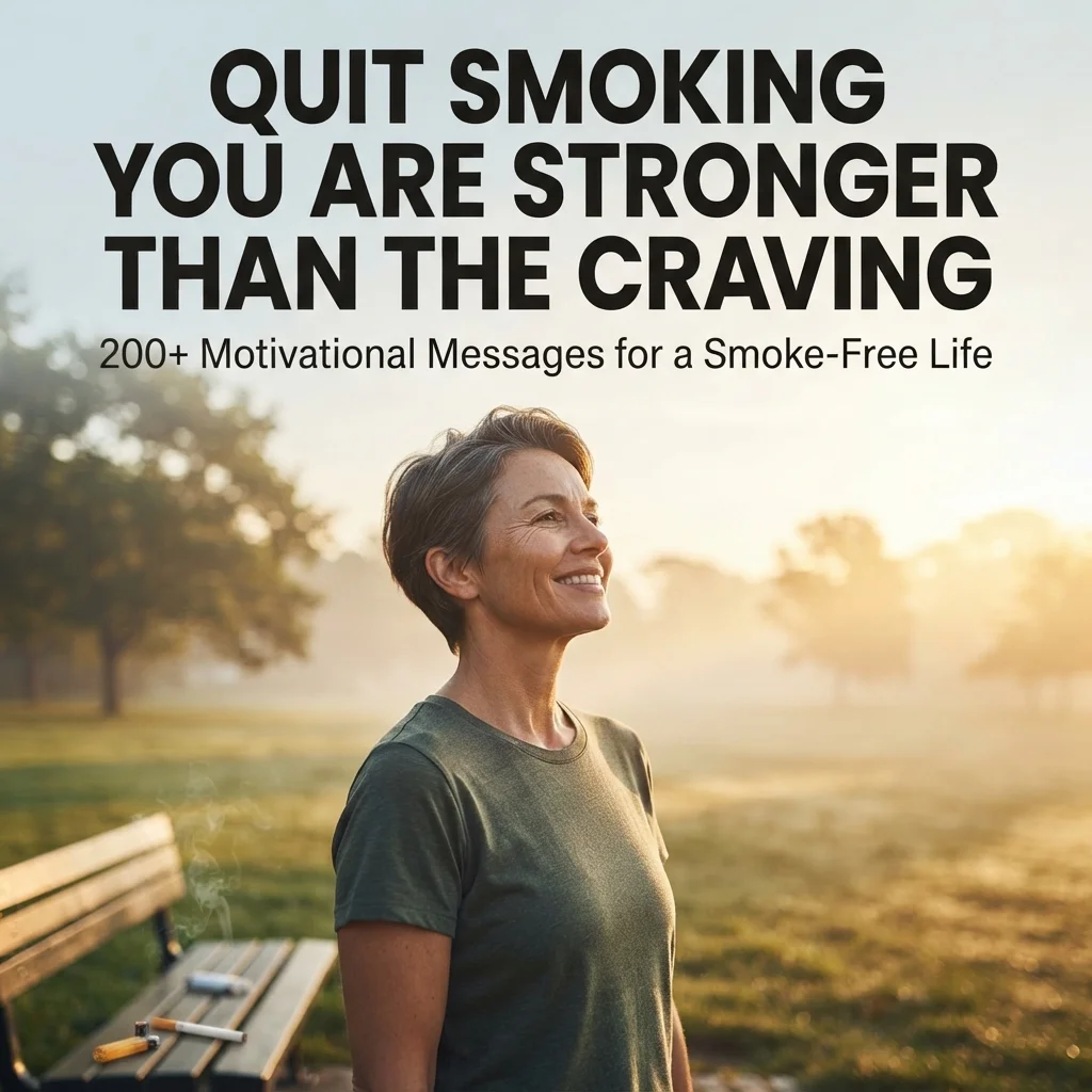 200+ Quit Smoking Motivational Messages: Strong, Supportive & Life-Changing Encouragement Texts