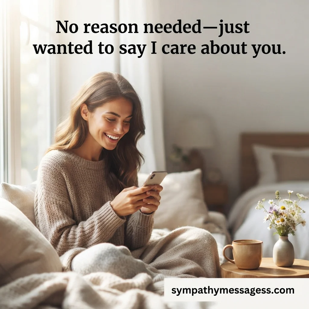 Sweet Just Because Messages for Her to Brighten Her Day