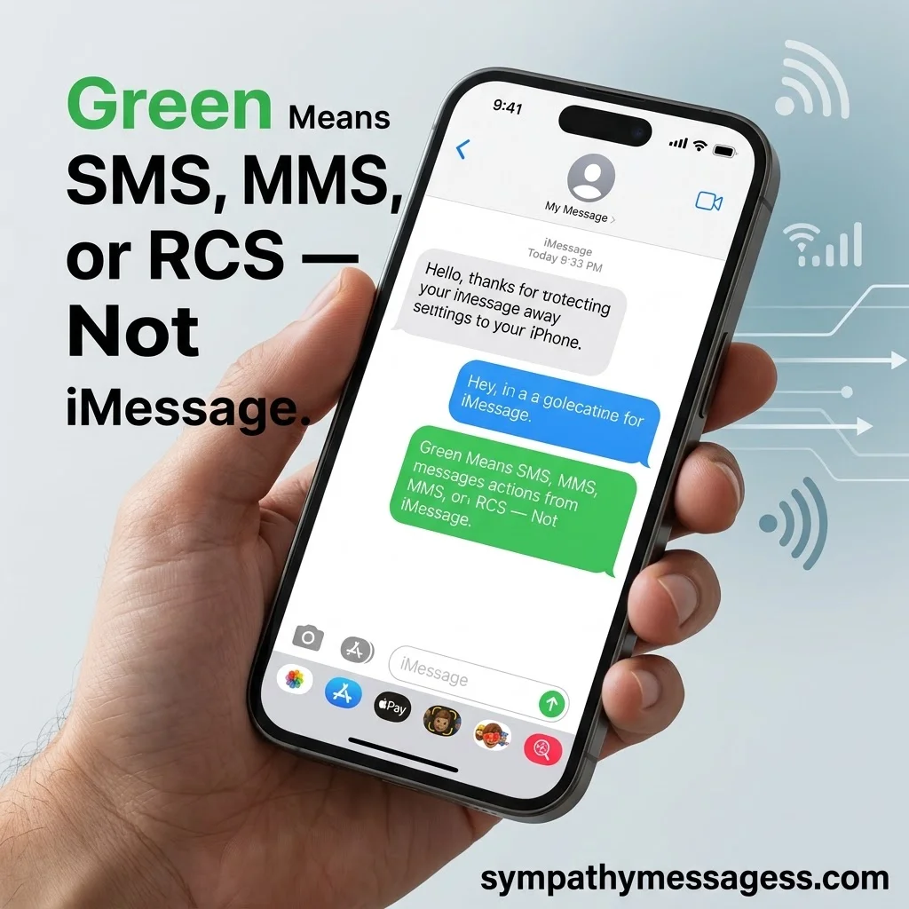 What Does a Green Message Mean
