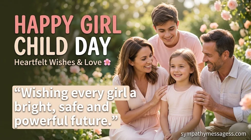 International Girl Child Day Wishes for Girls, Families and Allies