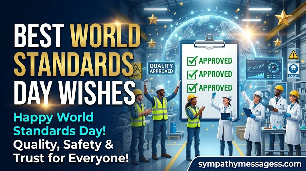Best World Standards Day Wishes and Messages