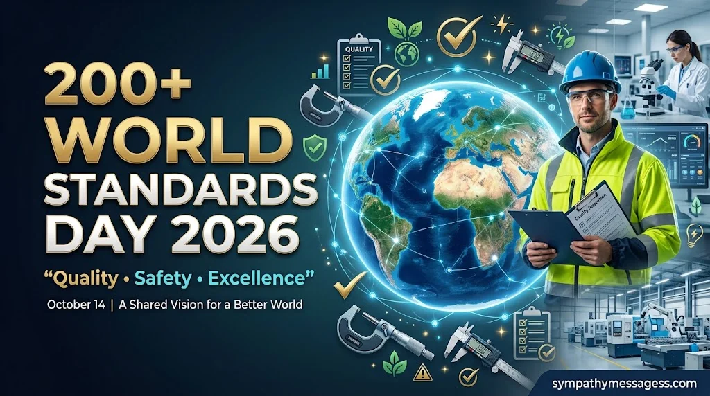 200+ Best World Standards Day Messages, Quotes & Wishes to Celebrate Quality and Excellence 🌍✨