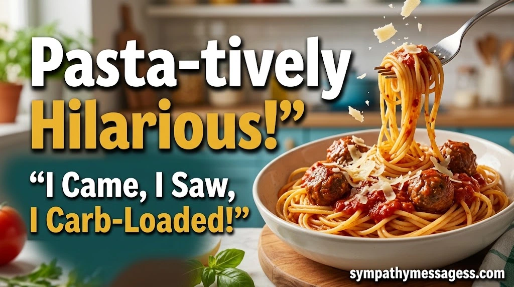Funny National Pasta Day Quotes and Pasta Puns for Pasta Lovers