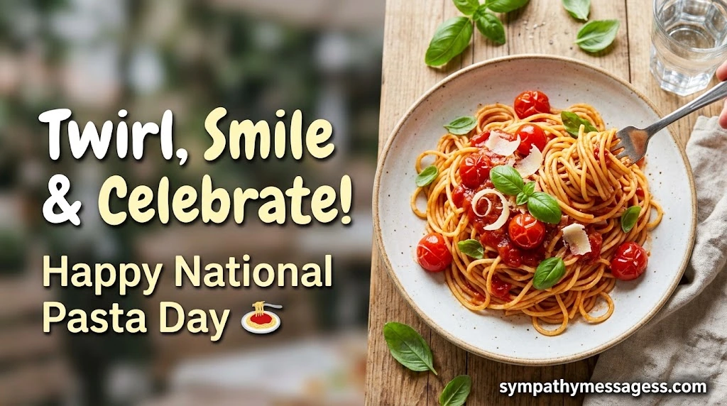 National Pasta Day Captions and Greetings for Instagram